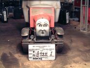 Ned's bucket arm remote and Monty's driving/steering remote at Shepperton Studios during the production of Jack and the Sodor Construction Company