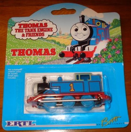 WORKS RARE Vintage 1993 THOMAS The Train Toy BEN WIND UP 