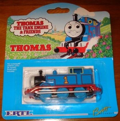 Thomas & Friends Shining Time Station Ertl (1992) James The Red Engine Toy  Train Tank Engine 