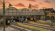 Hiro, James and the Fat Controller