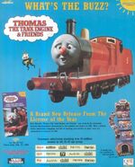 James Goes Buzz Buzz VHS Advertisement
