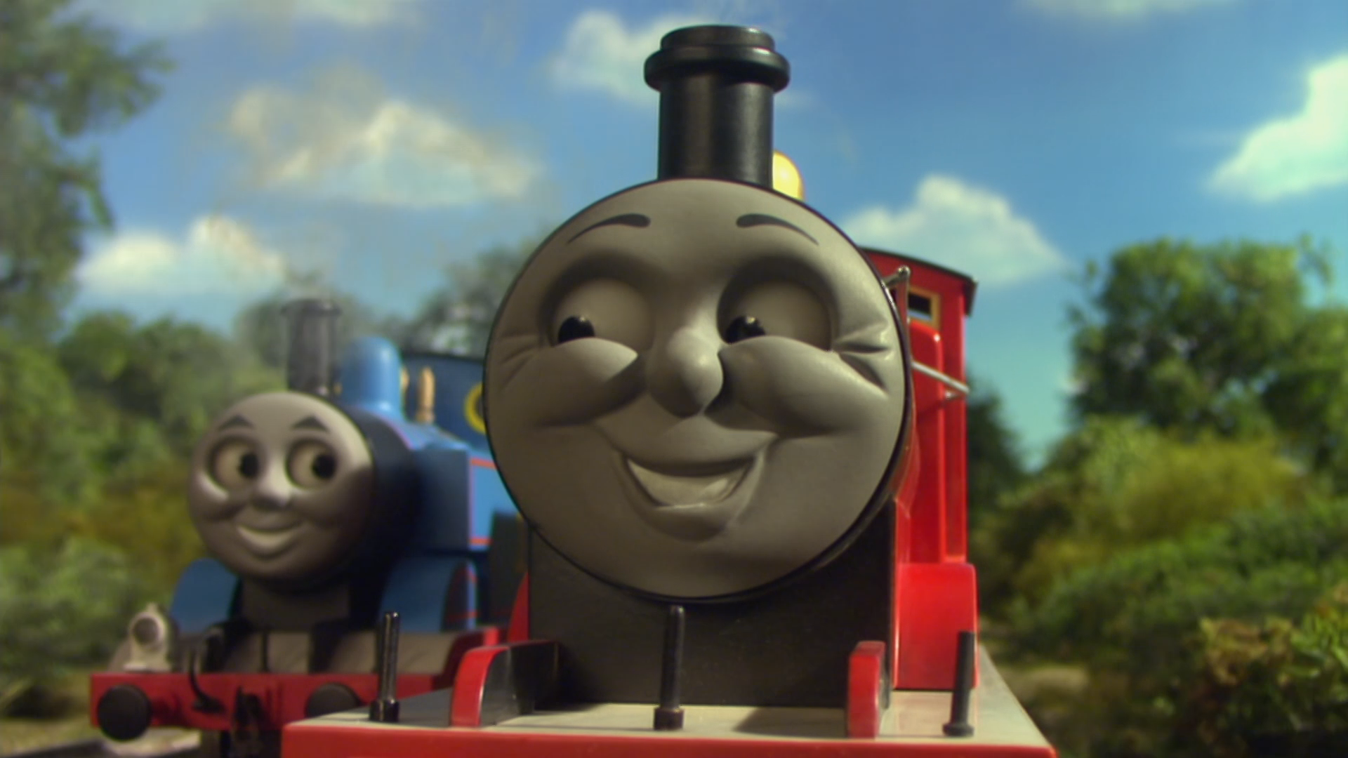 Thomas and James are Racing Thomas the Tank Engine Wikia Fandom