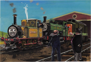 Stepney, Duck and a seething Class 40