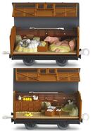 TrackMaster See-Inside Livestock Cars
