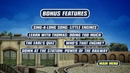 Bonus Features menu