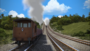 A brake van in the twentieth series