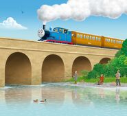 The River Els in an Engine Adventures book