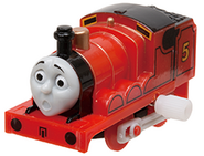Capsule Plarail CGI Surprised James