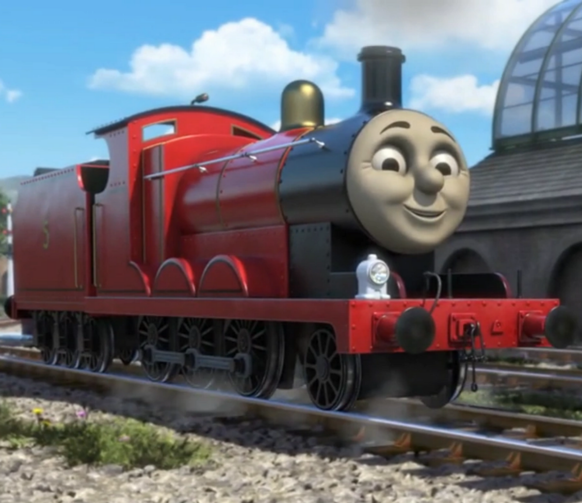 James the Red Engine, Heroes Wiki