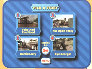 Episode selection menu prototype