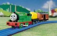 TOMY Percy with Mail van and Fuel Tanker