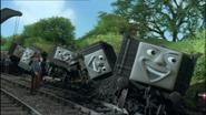 The Troublesome Trucks derailed