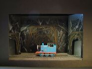 Set model for the inside portion of the Lost Diamond Mine