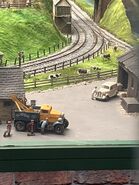 Butch's model on the new layout in 2023