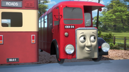Bertie's numberplate is "CRD 54" in the television series from the twenty-third series onwards