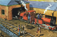 Rheneas and Skarloey "back-to-back"