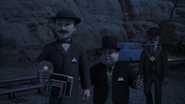 The Mayor with Sir Topham Hatt and The Photographer