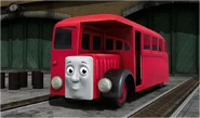 Bertie at the Sodor Steamworks