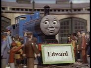 Edward with nameboard