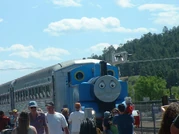 Thomas at the Grand Canyon Scenic Railroad for a Day Out with Thomas event.