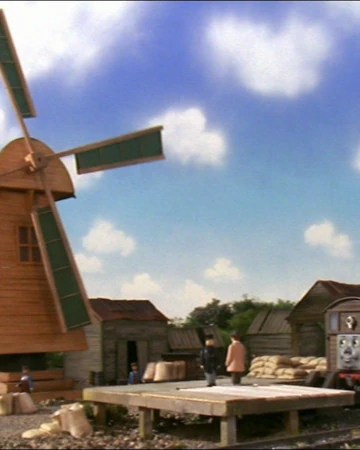 toby's windmill wooden