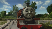 Arthur's shocked face that only appeared in the seventh series episode, The Spotless Record and the ninth series Interactive Segment, Arthur's Tricky Travels (2003, 2005)