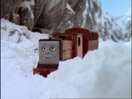Rusty's joyful face that appeared between the fifth series and The Great Discovery, excluding the eighth series, Jack and the Sodor Construction Company, Thomas and the Magic Railroad and Calling All Engines! (1998, 2002-2003, 2005-2008)