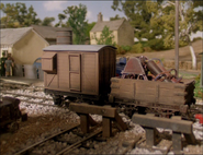 One of the trucks as part of the Works Train