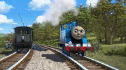 A brake van in the twenty-fourth series