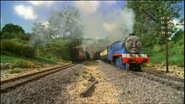 Gordon and Henry in pre-filmed footage