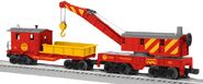 Lionel Breakdown Train in Rocky's livery