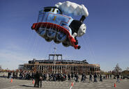 The Thomas balloon which appeared in the Macy's Thanksgiving Day Parade in 2014