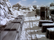 The sheds reused at the Skarloey Slate Quarry
