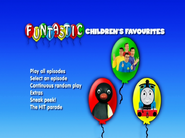 Main menu (Note: Edward is shown instead of Thomas)