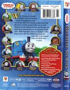 US DVD back cover and spine