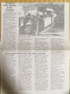 An article on "Northern Rock II" upon completion at Ravenglass