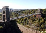 The Sodor Suspension Bridge basis, The Clifton Suspension Bridge in Bristol