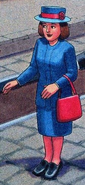 Lady Hatt as illustrated by Richard Courtney