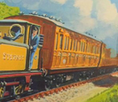 MetropolitanRailwayCoaches.png (495 KB) Orange-brown coaches with white rooftops and yellow numbering