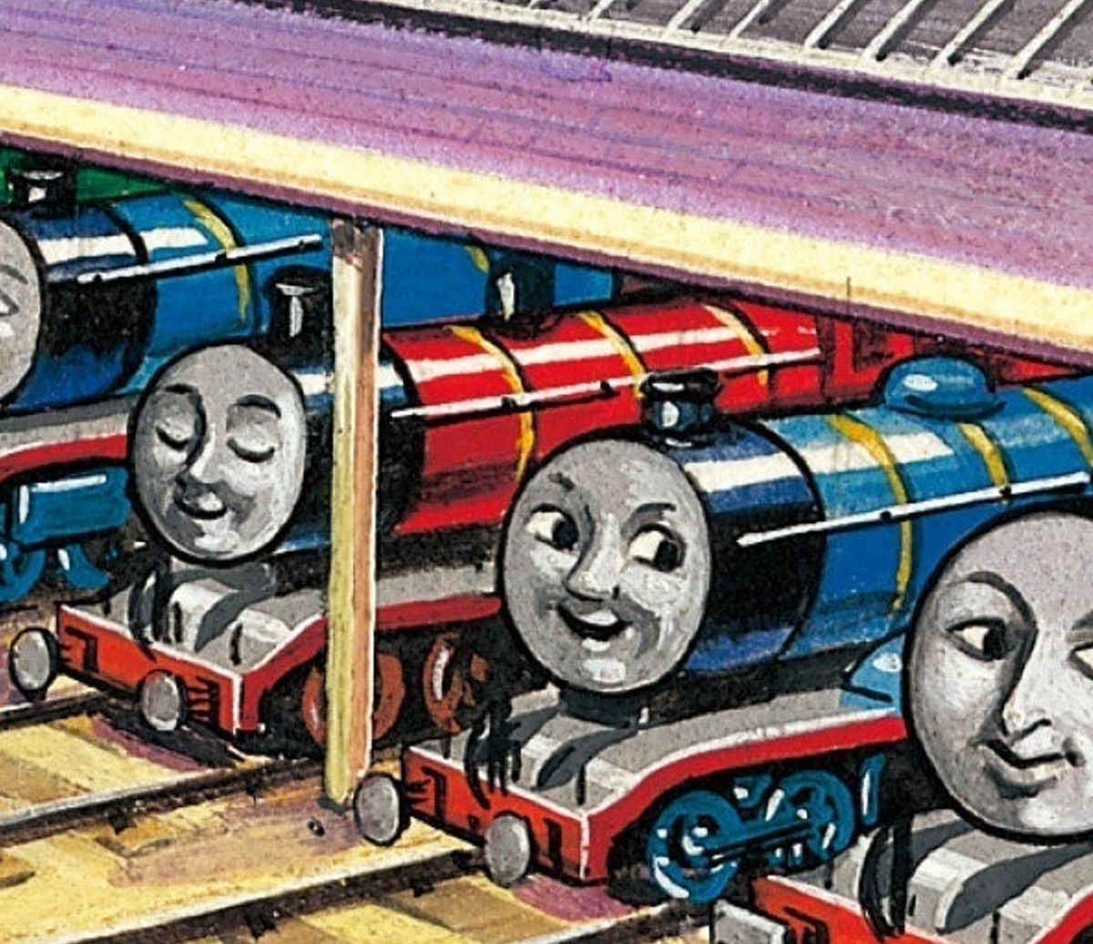 Characters of the Railway Series: James the Red Engine