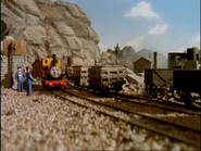 "If we don't go now, Skarloey will take my favorite place in the sheds!"