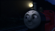 James with the ordinary passenger train headcode in the fourteenth series