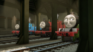 The shed interior in full CGI