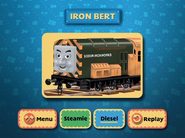 Iron Bert in the Steamie or Diesel Game