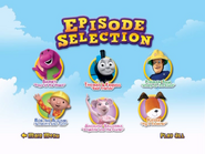 Episode selection menu