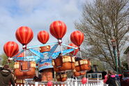 James and the Red Balloon ride at Drayton Manor