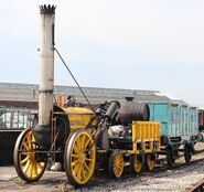 Stephenson's Rocket replica