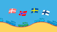 Scandinavian Language Selection menu