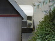 The Sodor Bakery Van on display at Drayton Manor