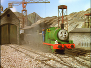 (It was later repainted, with its walkway removed after the landslide scene in Heroes and turned upside in the fourth series)